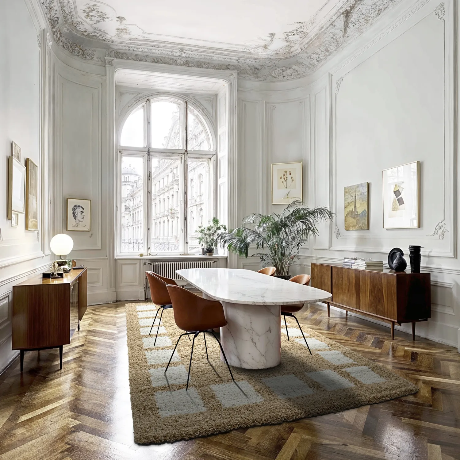 Tapetes felpudos - Asilah (bege/branco)