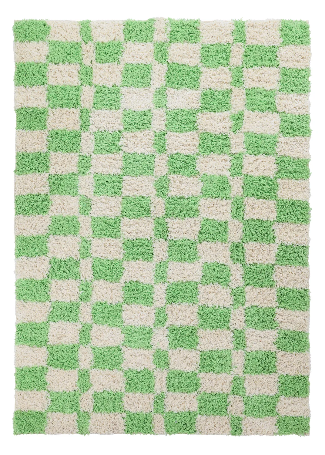 Tapetes felpudos - Atrani Natural Cotton Shaggy (verde)