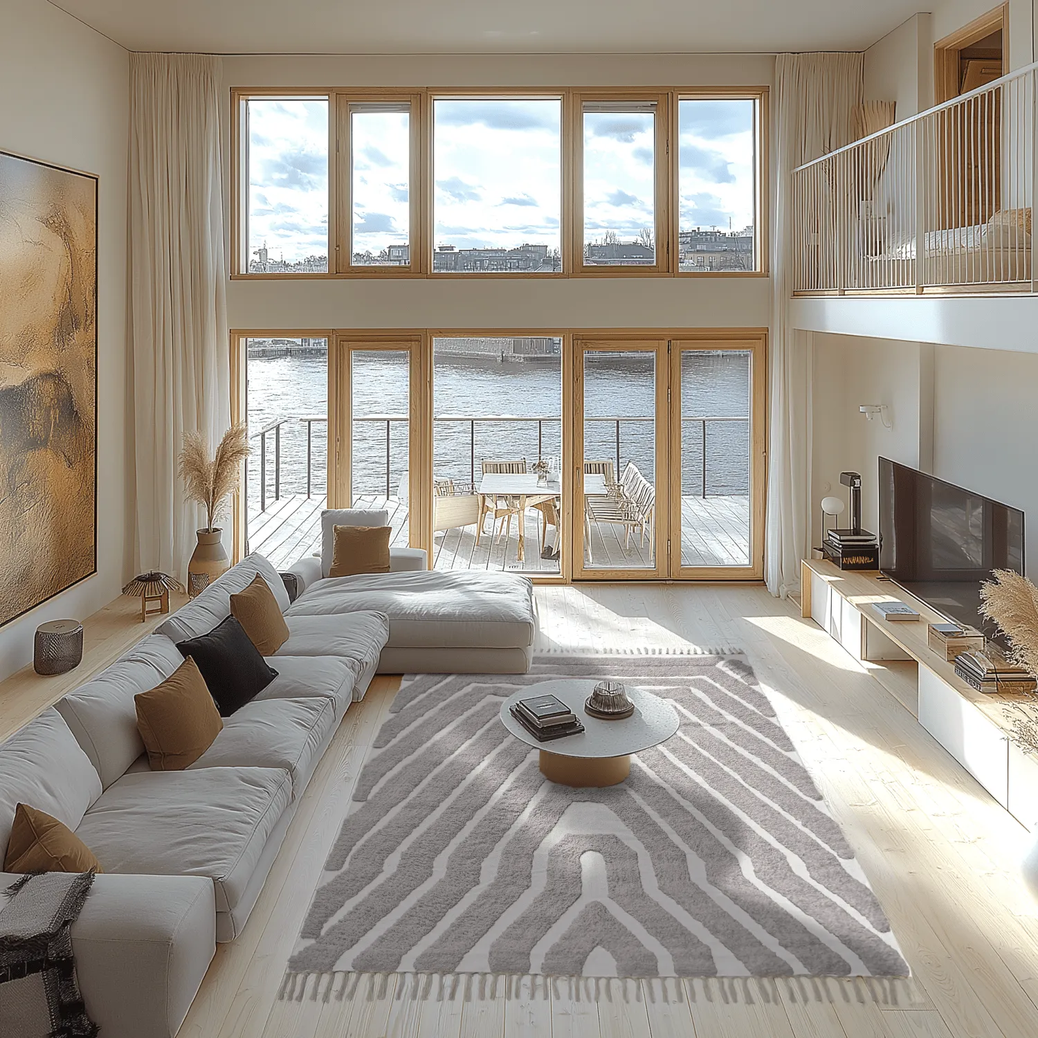 Tapetes felpudos - Callista Natural Cotton Shaggy (taupe)