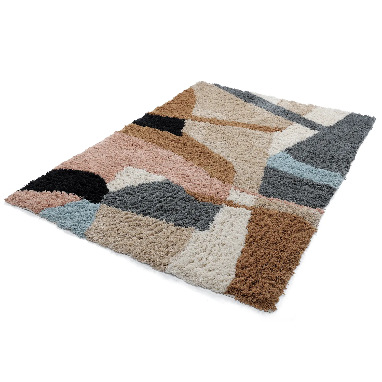 Tapetes felpudos - Cefalu Natural Cotton Shaggy (multi)