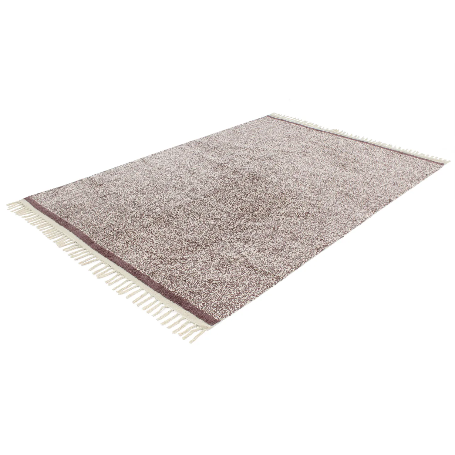 Tapetes felpudos - Celina Natural Cotton Shaggy (bege/marrom)