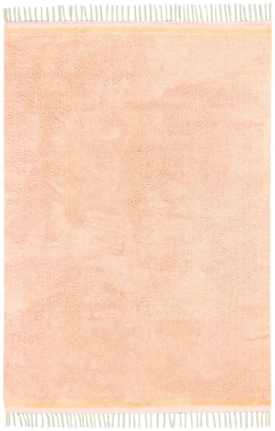 Tapetes felpudos - Celina Natural Cotton Shaggy (rosa/bege)
