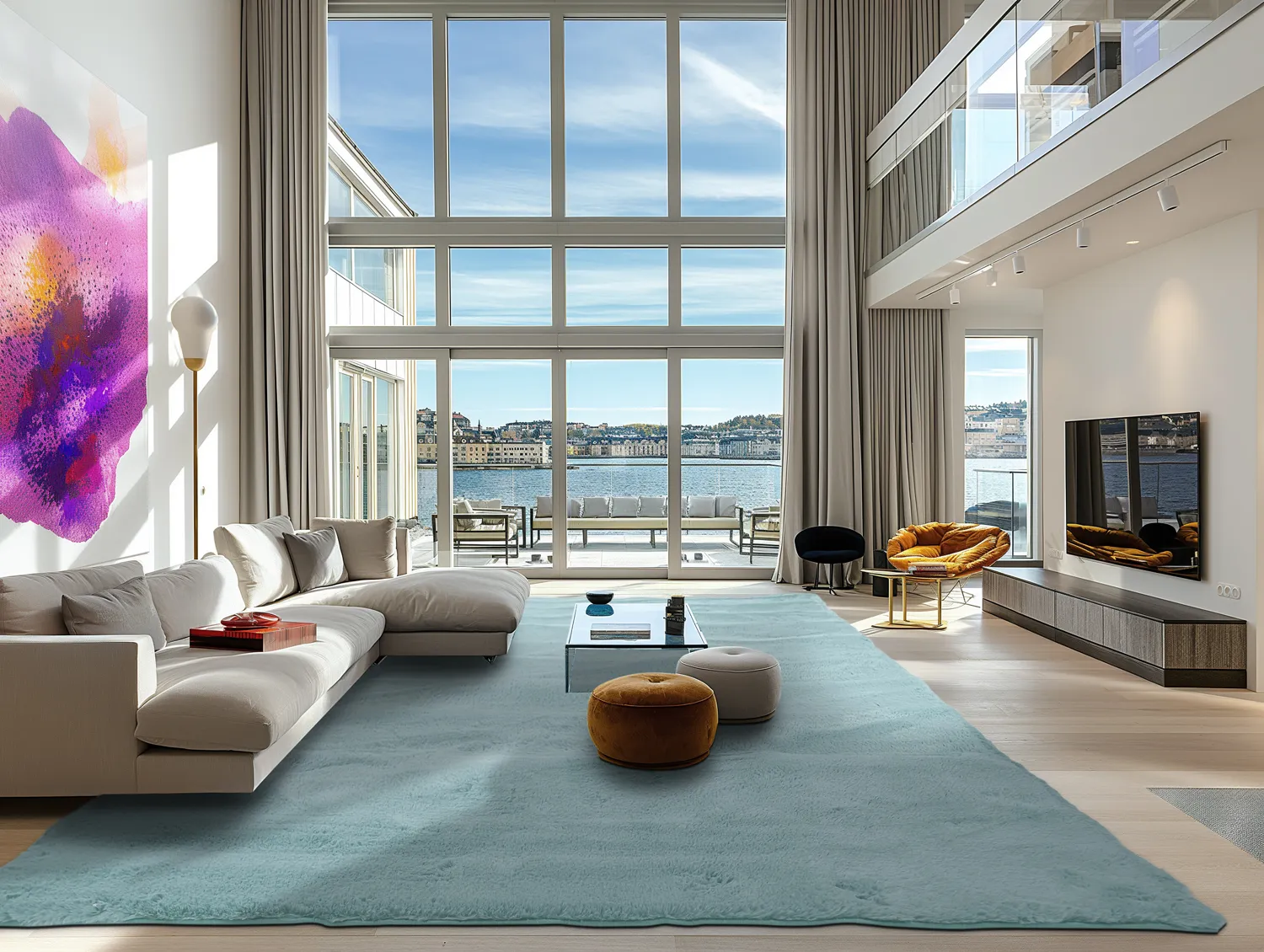 Tapetes felpudos - Cloud Super Soft (azul claro)