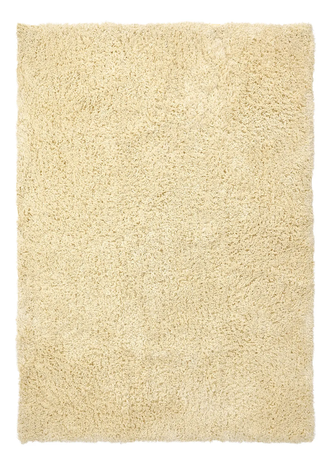 Tapetes felpudos - Combarro Solid Cotton Shaggy (amarelo claro)