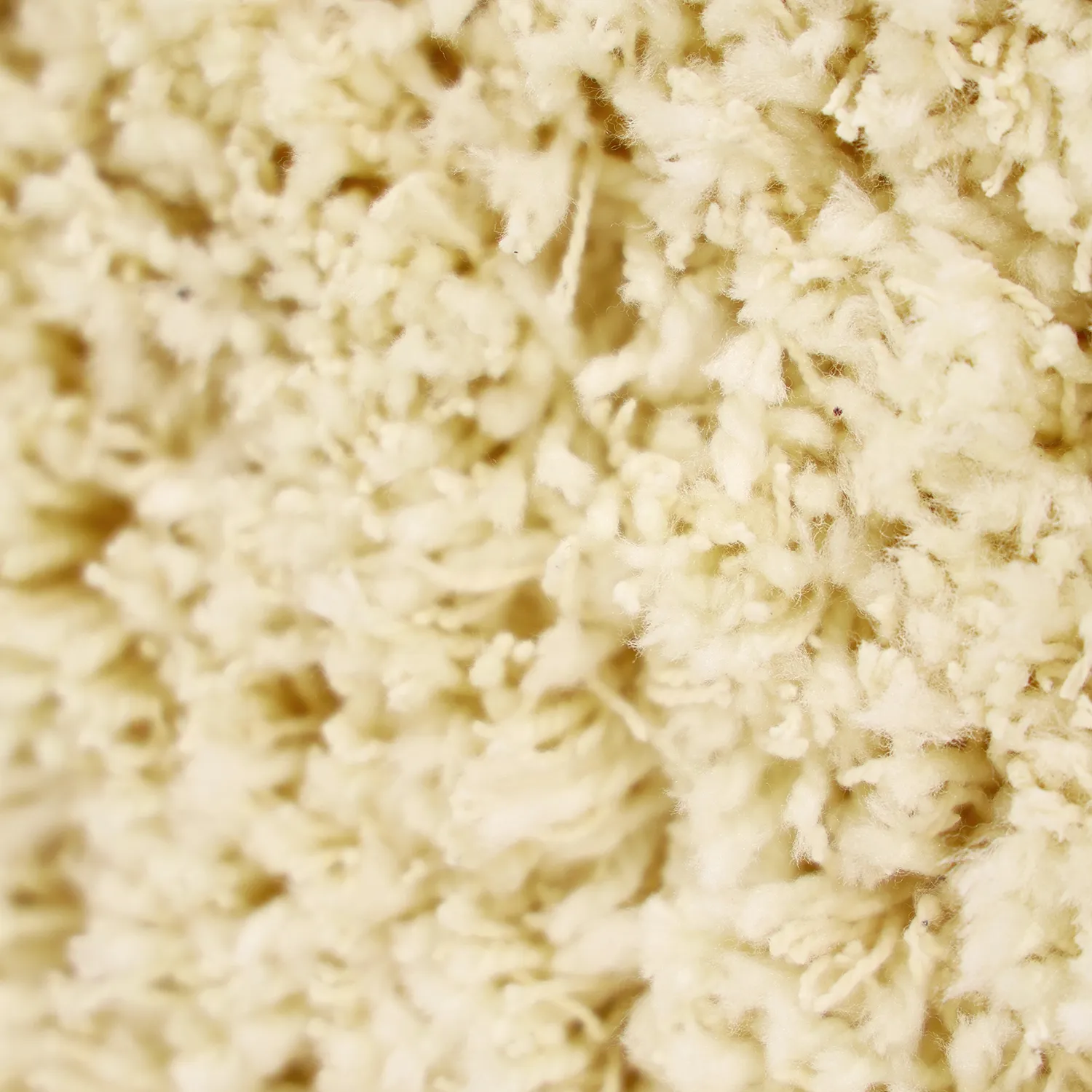 Tapetes felpudos - Combarro Solid Cotton Shaggy (amarelo claro)