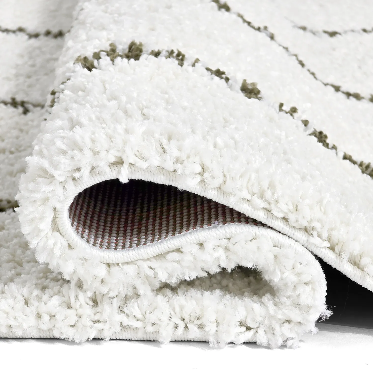 Tapetes felpudos - Eze (branco/verde)