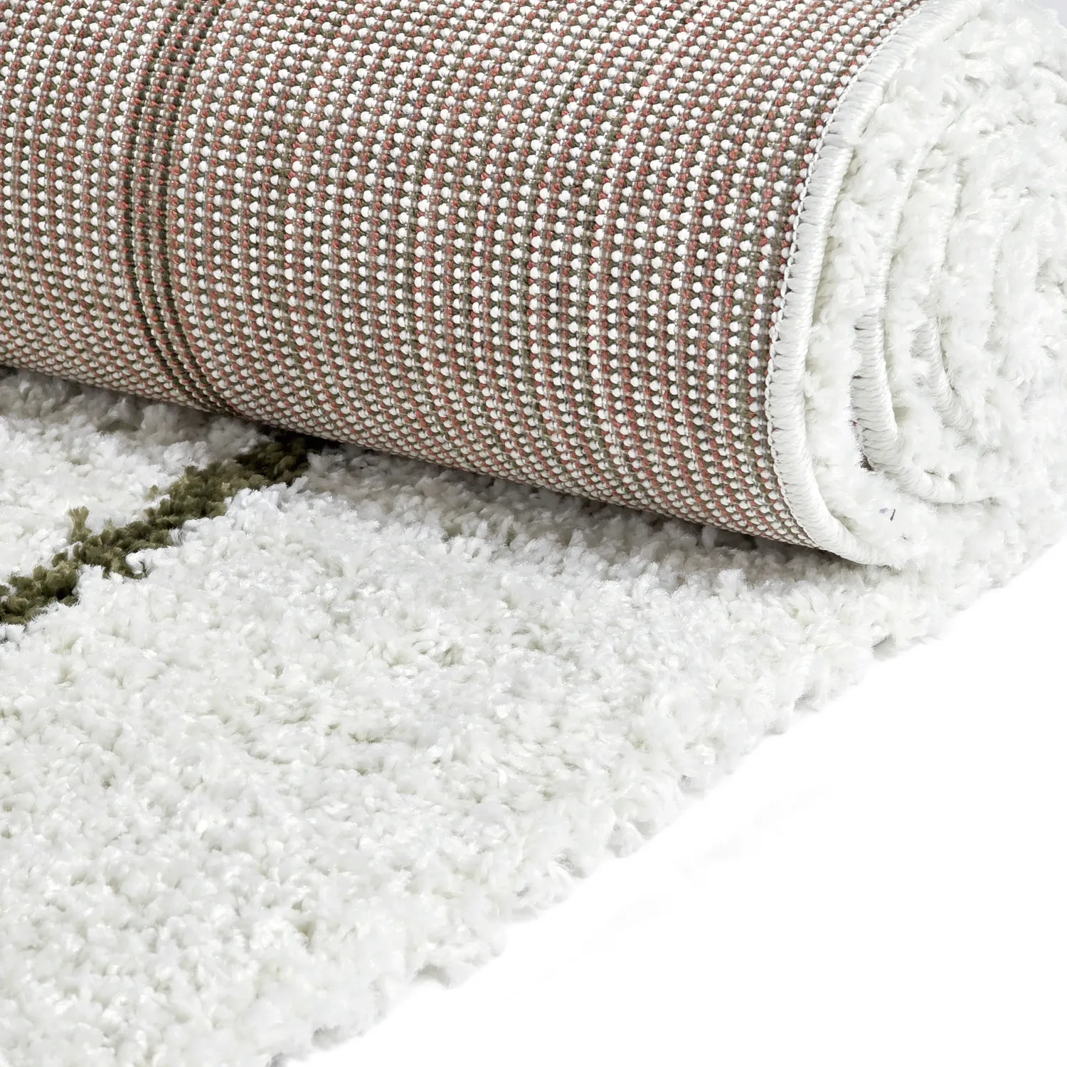 Tapetes felpudos - Eze (branco/verde)