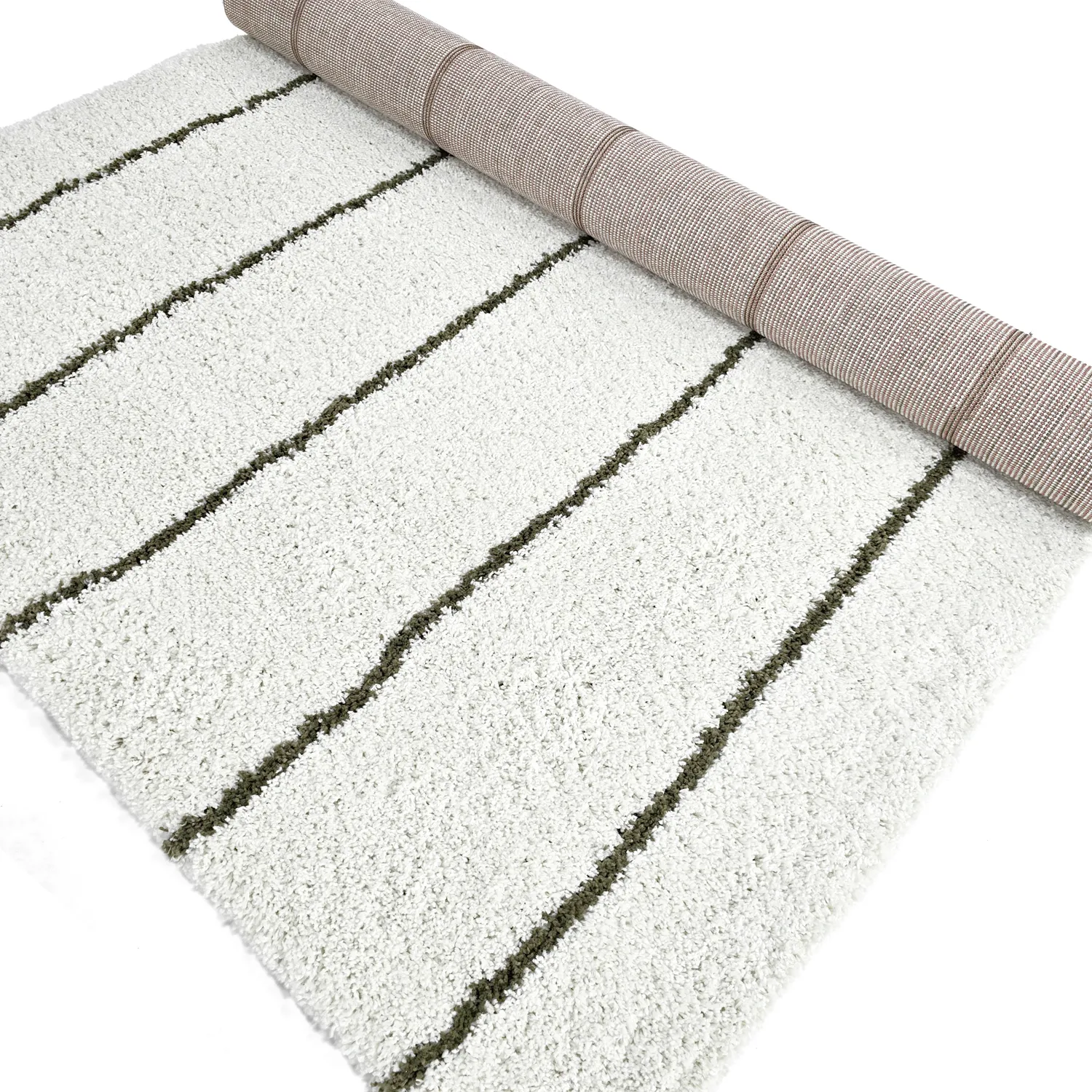 Tapetes felpudos - Eze (branco/verde)