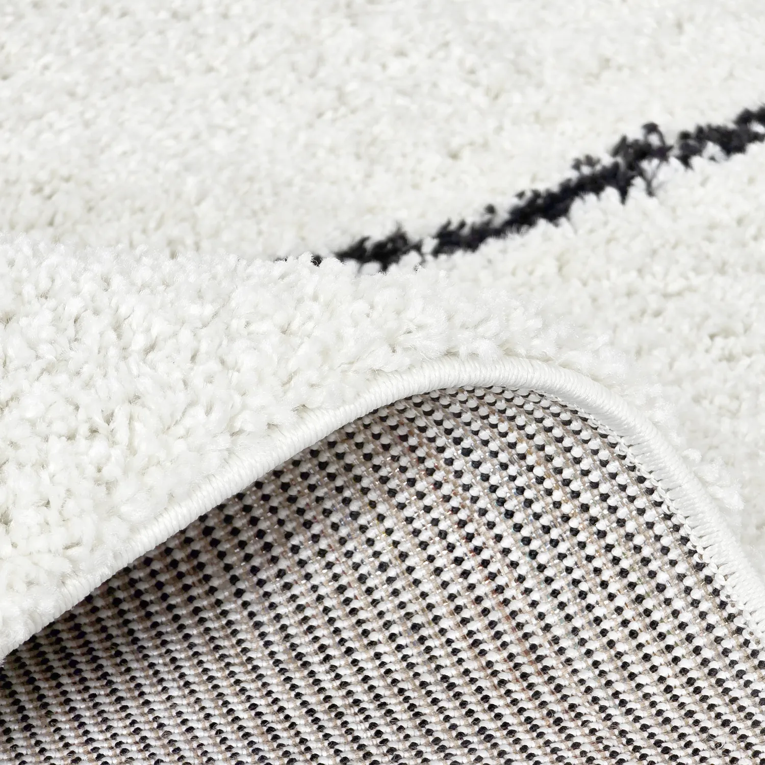 Tapetes felpudos - Eze (branco/preto)