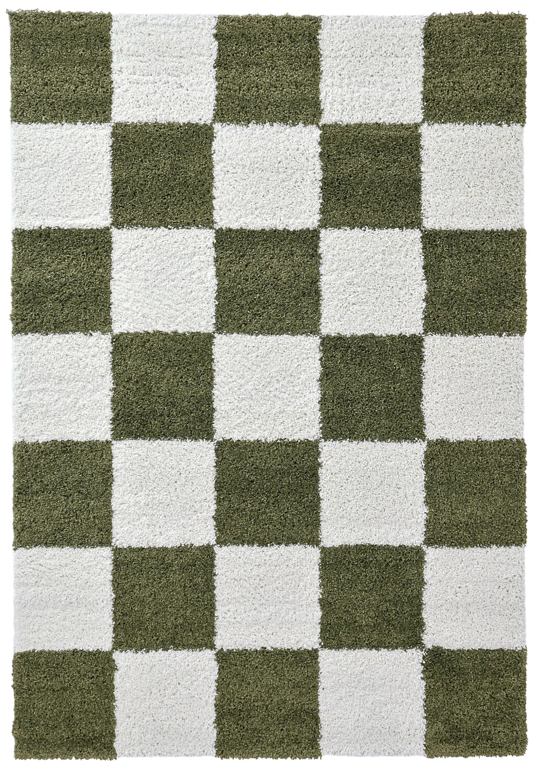 Tapetes felpudos - Gordes (verde/branco)