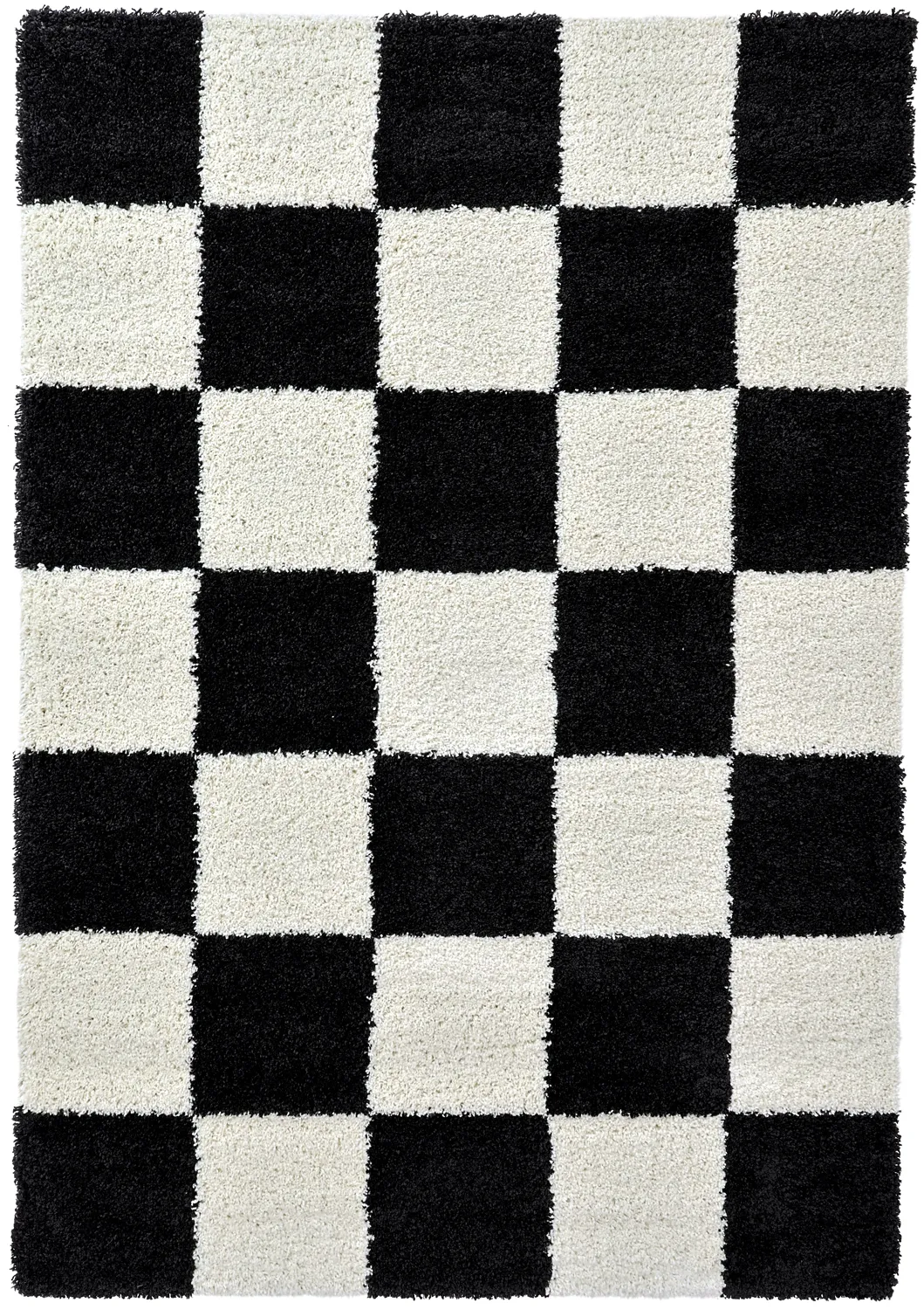 Tapetes felpudos - Gordes (preto/branco)