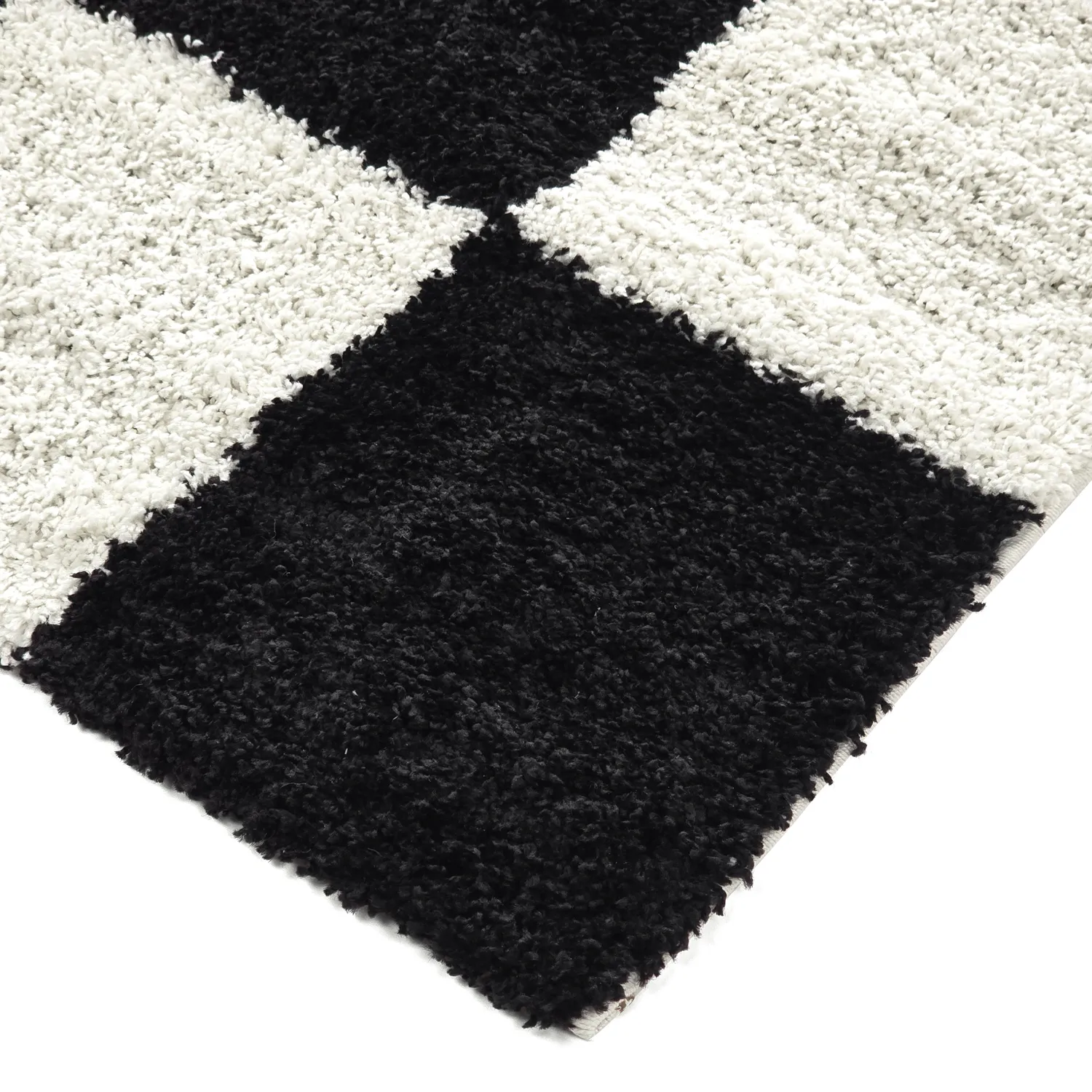 Tapetes felpudos - Gordes (preto/branco)