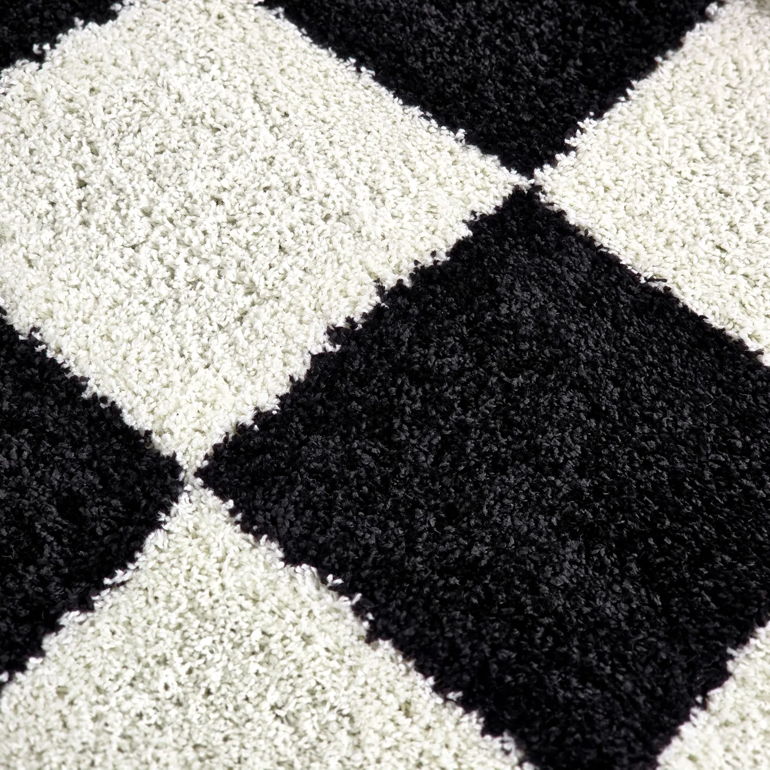 Tapetes felpudos - Gordes (preto/branco)