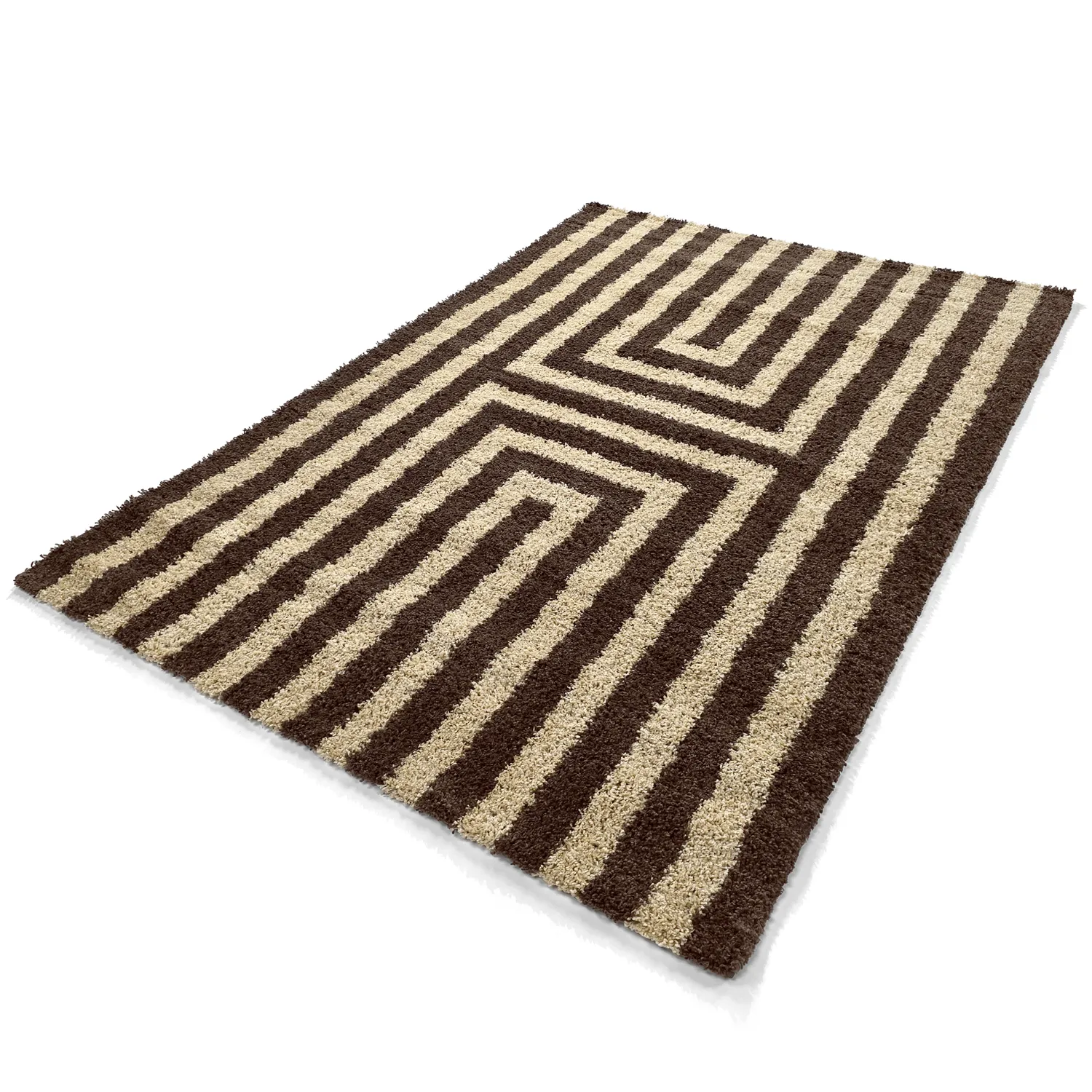 Tapetes felpudos - Imilchil (bege/marrom)