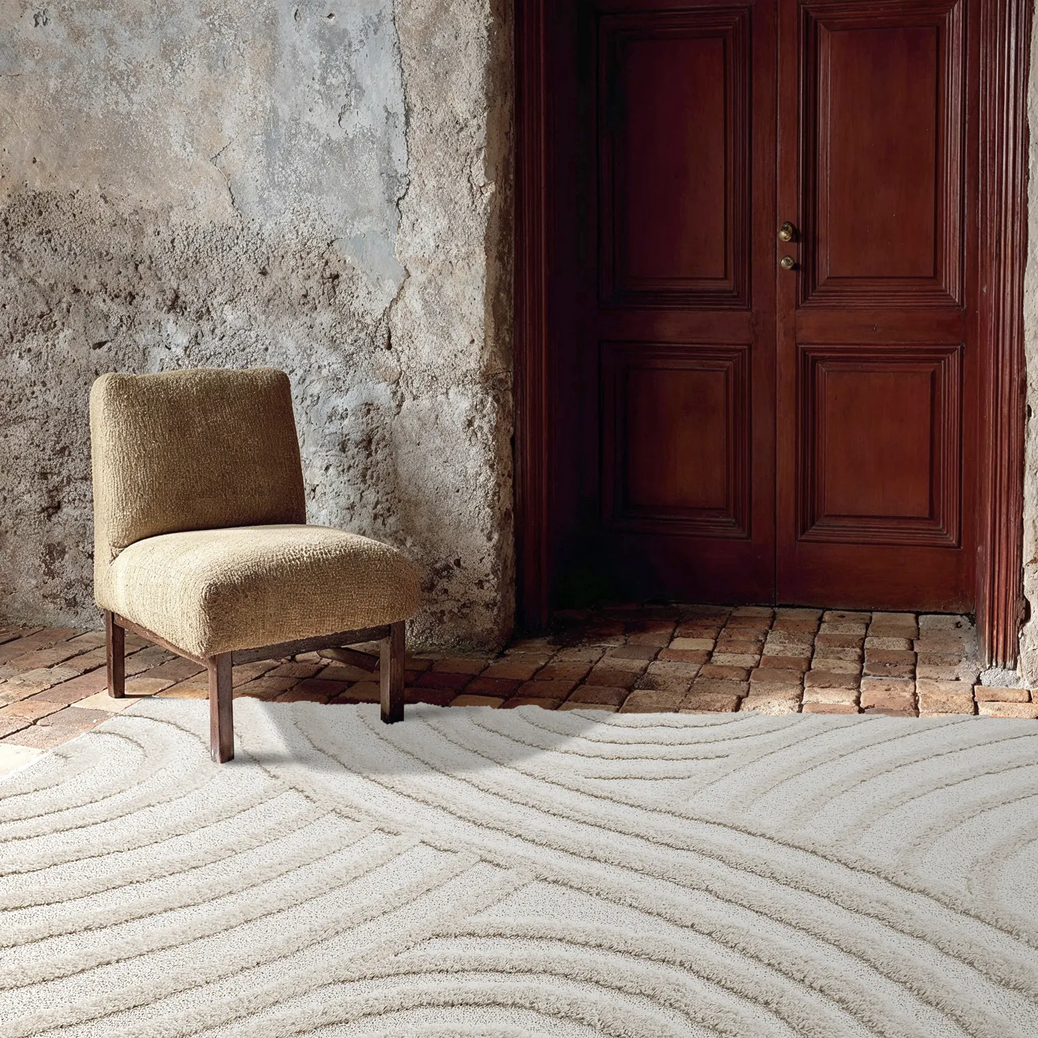 Tapetes felpudos - Iwaki (off white)