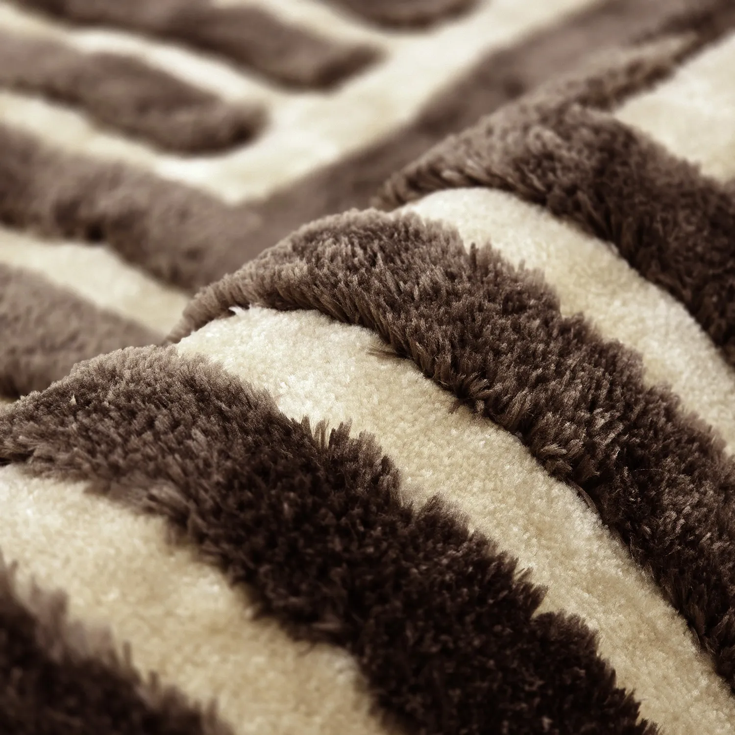 Tapetes felpudos - Karbala (bege/marrom)