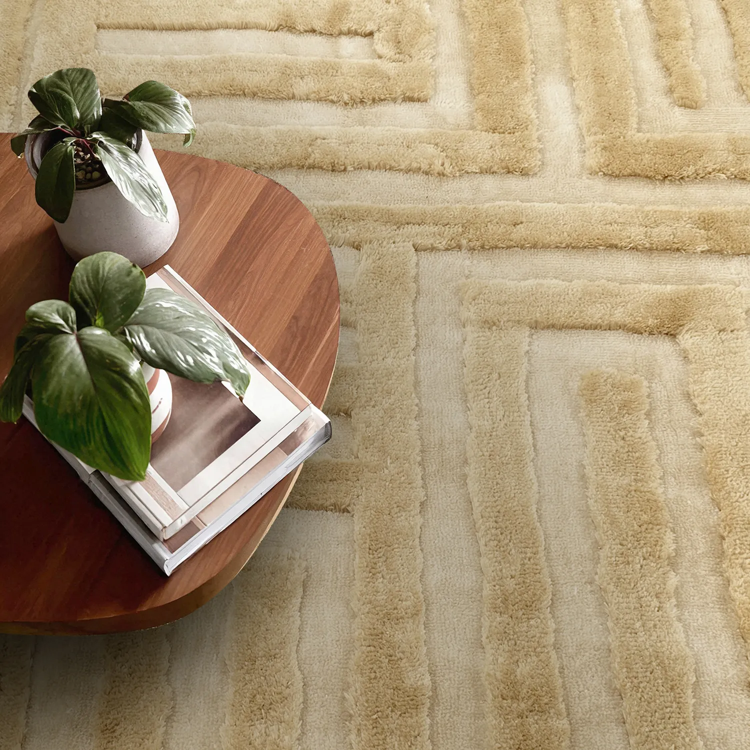 Tapetes felpudos - Karbala (creme/bege)