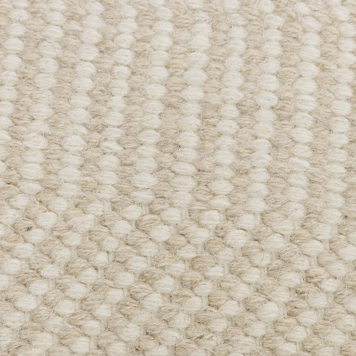 Tapete de lã - Larkana (bege/branco)