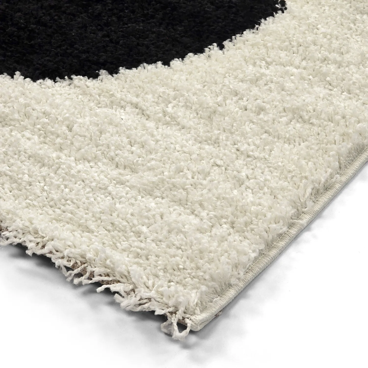 Tapetes felpudos - Maron (preto/branco)