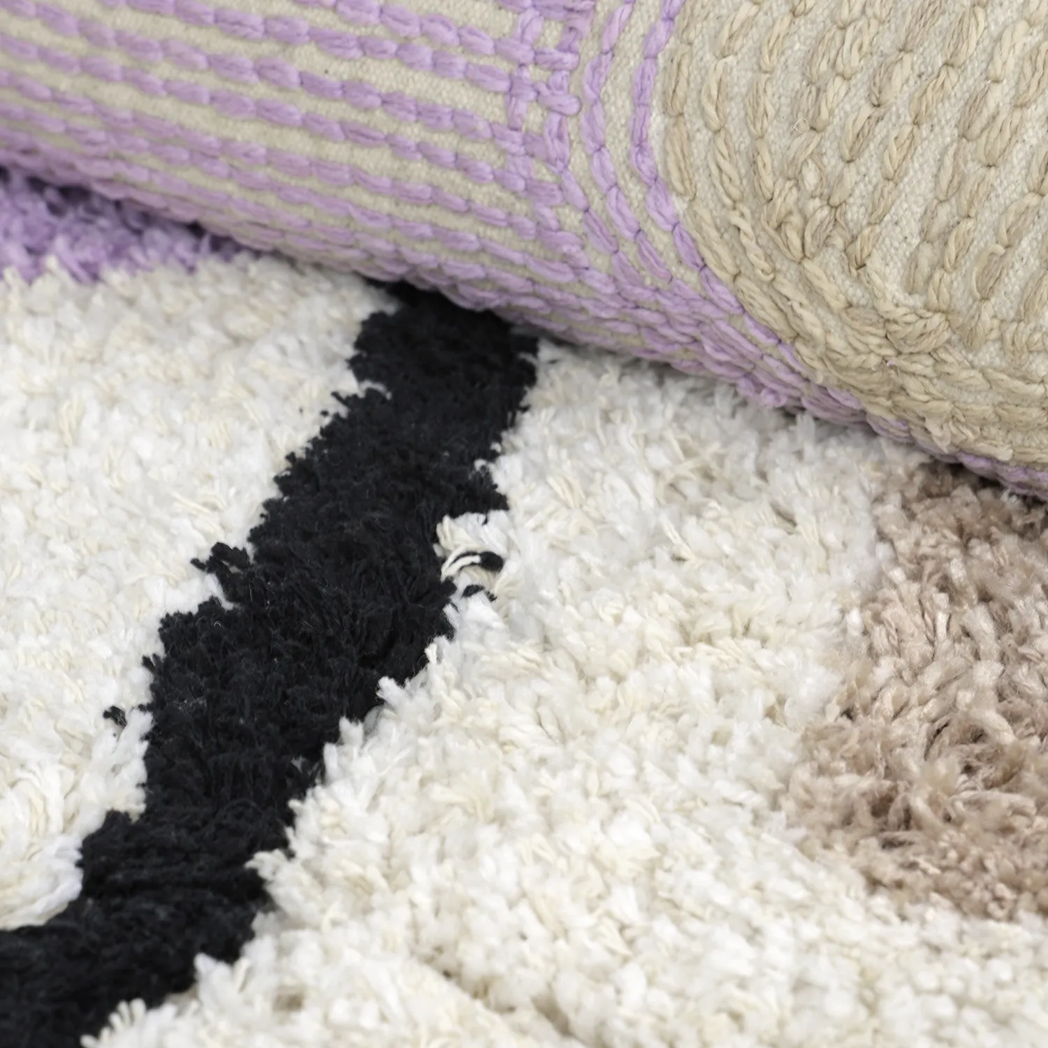 Tapetes felpudos - Naousa Natural Cotton Shaggy (multi)