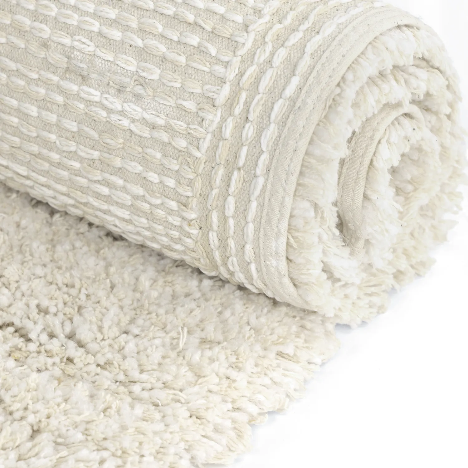 Tapetes felpudos - Naousa Natural Cotton Shaggy (multi)