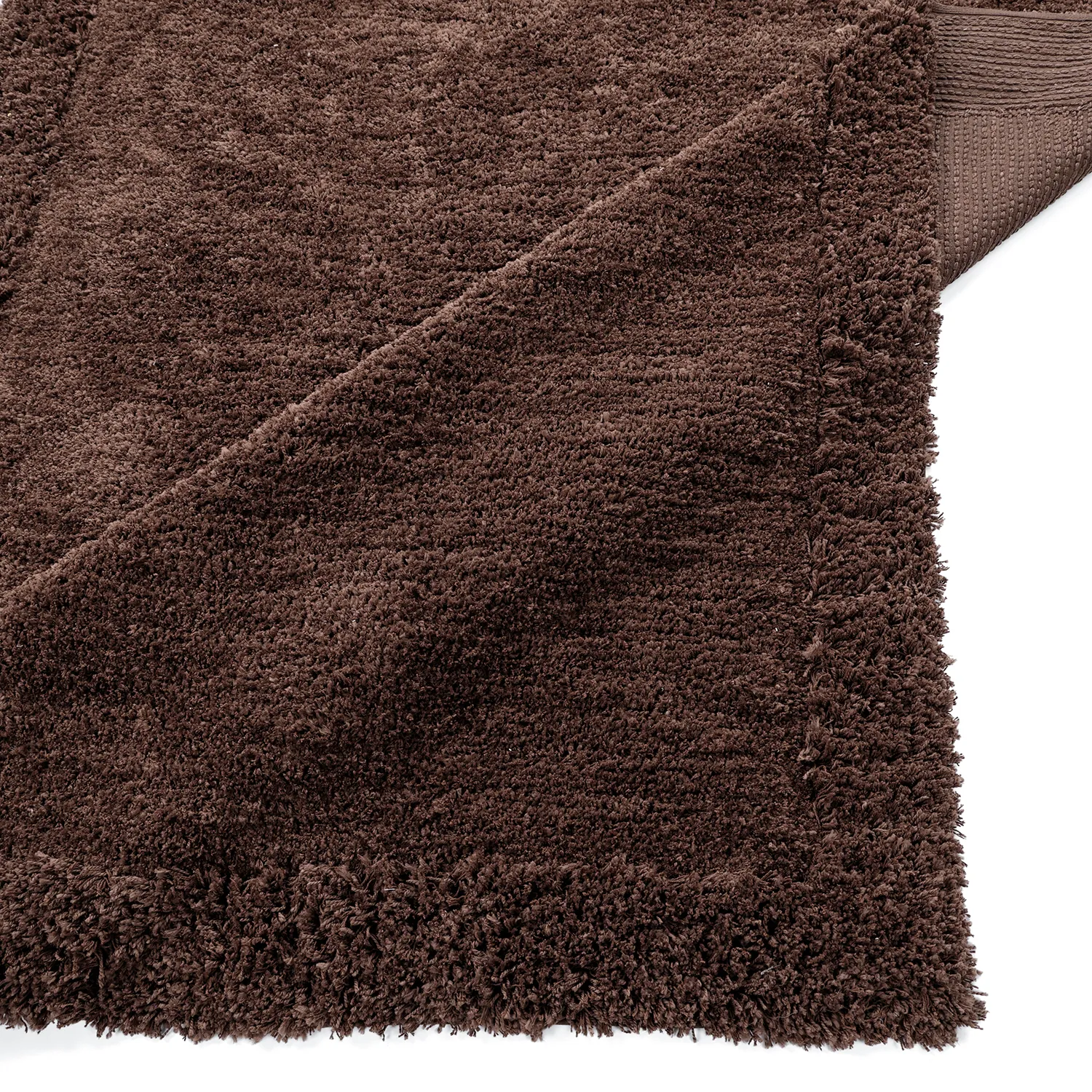 Tapetes felpudos - Molyvos Natural Cotton Shaggy (marrom)