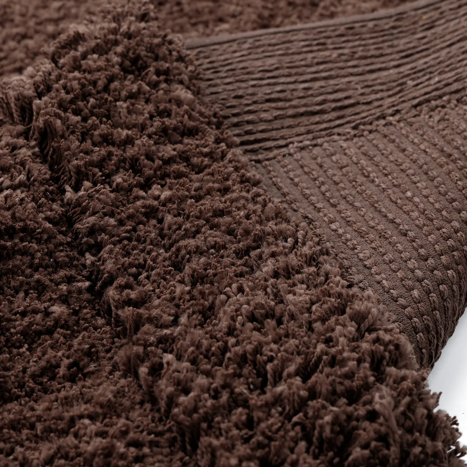 Tapetes felpudos - Molyvos Natural Cotton Shaggy (marrom)