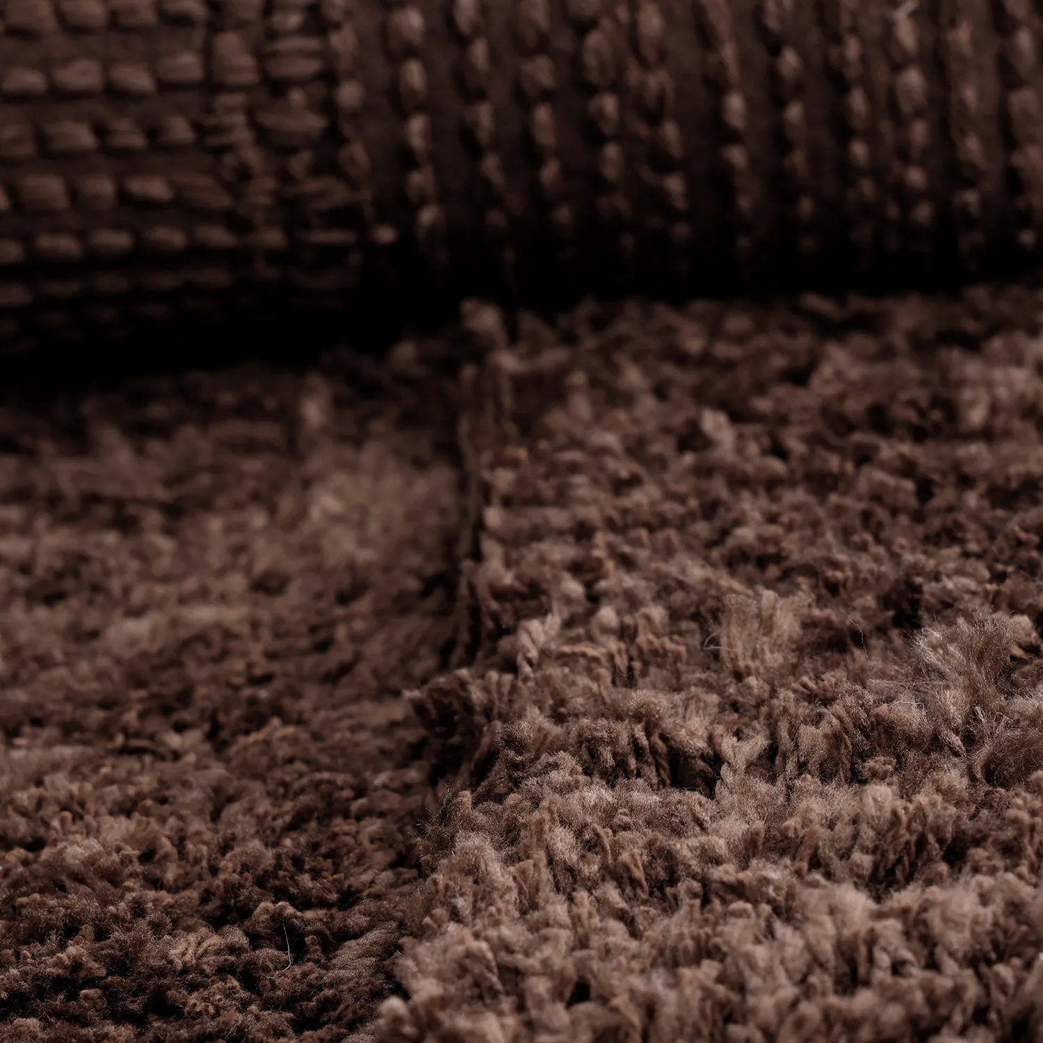 Tapetes felpudos - Molyvos Natural Cotton Shaggy (marrom)