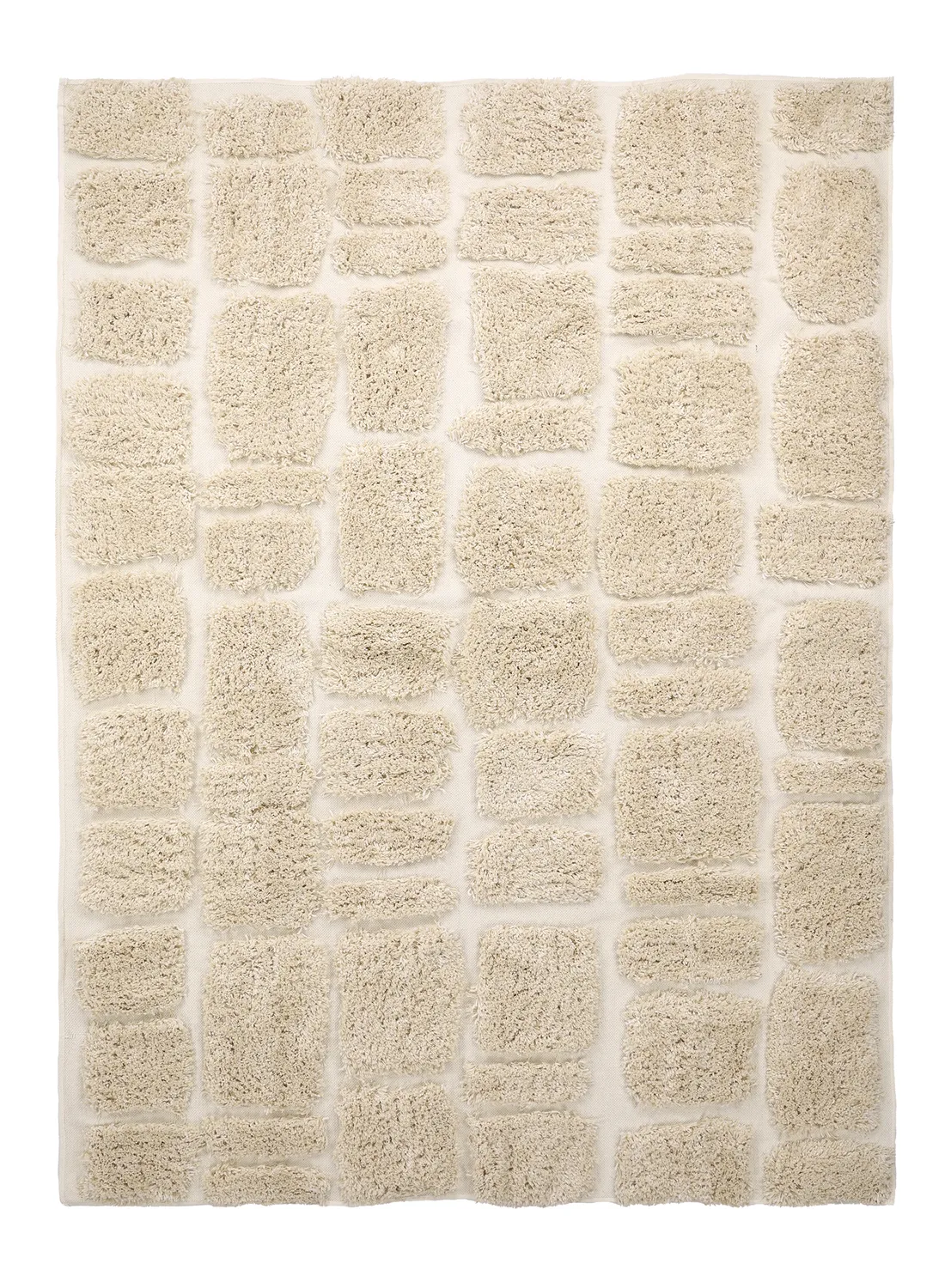 Tapetes felpudos - Otranto Natural Cotton Shaggy (off white)