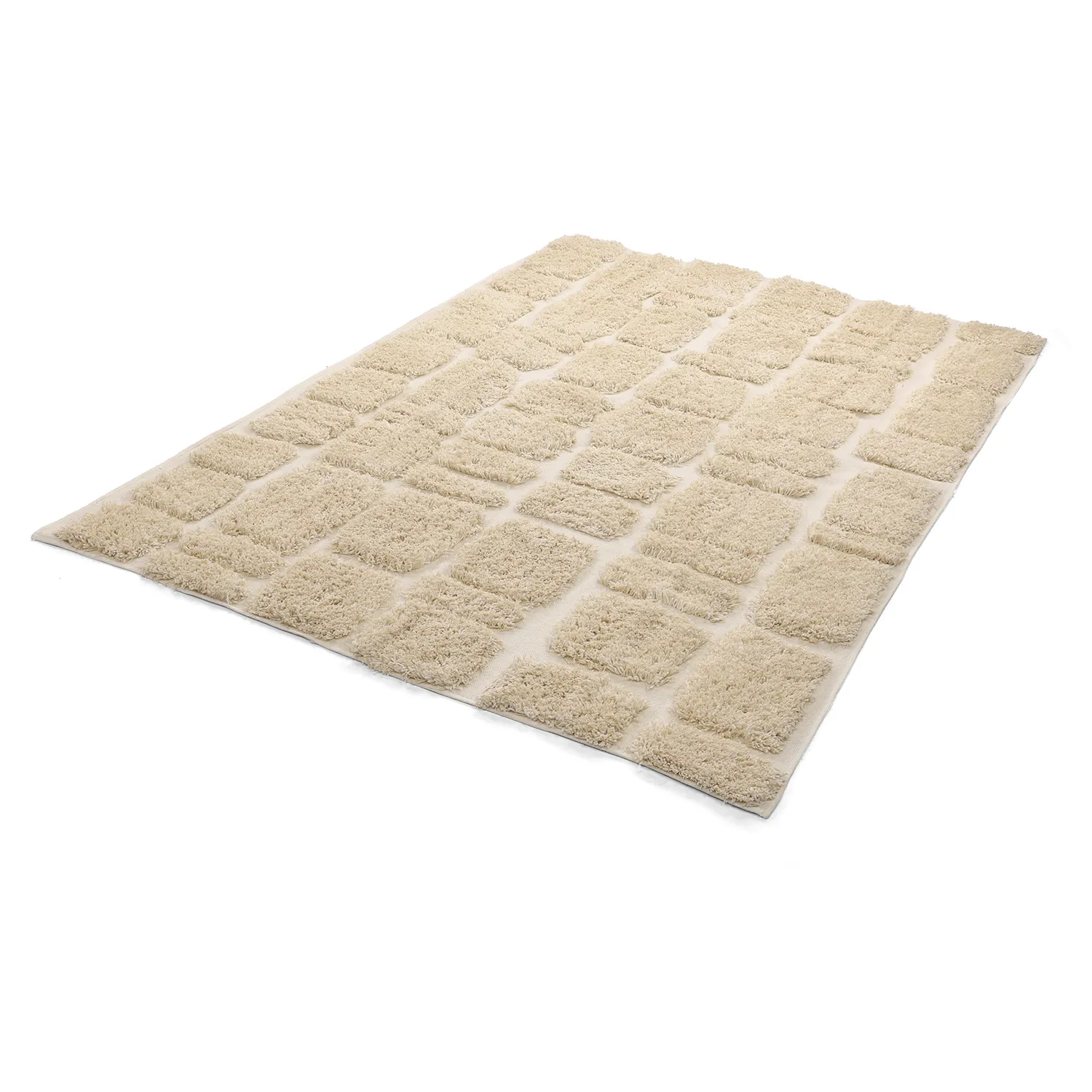 Tapetes felpudos - Otranto Natural Cotton Shaggy (off white)