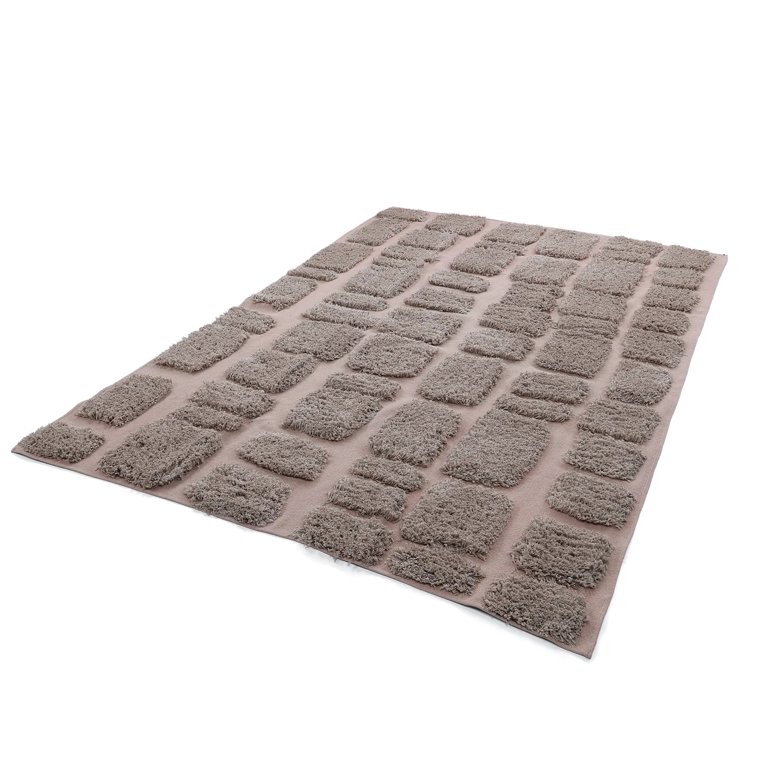 Tapetes felpudos - Otranto Natural Cotton Shaggy (taupe)