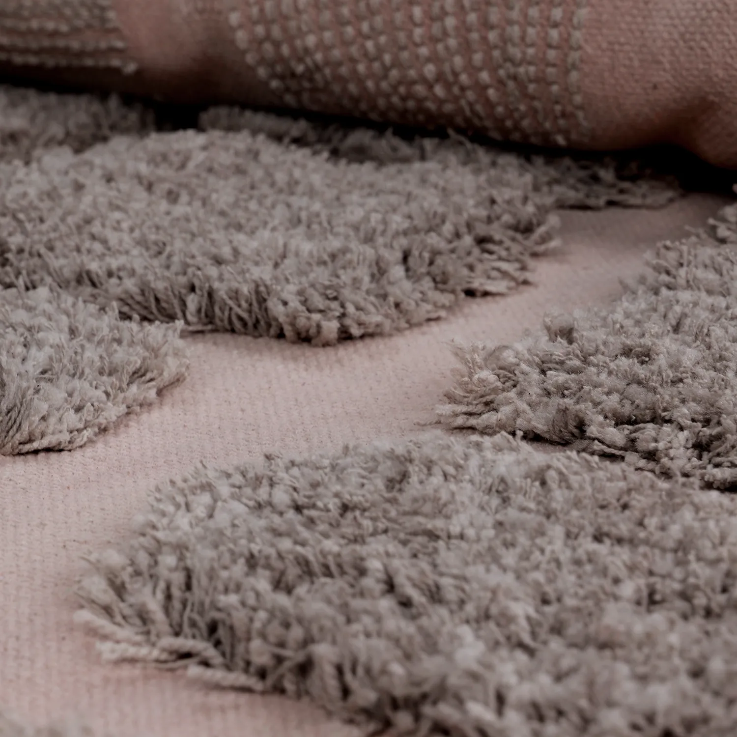 Tapetes felpudos - Otranto Natural Cotton Shaggy (taupe)