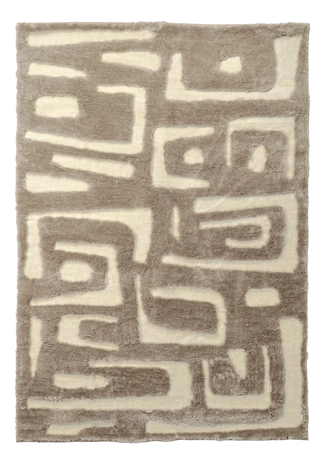 Tapetes felpudos - Palmyra (bege/branco)