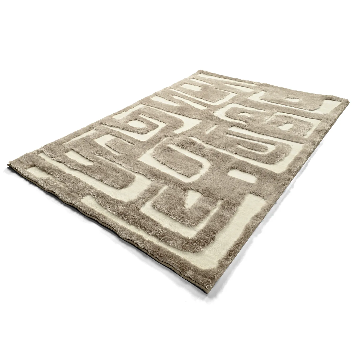 Tapetes felpudos - Palmyra (bege/branco)