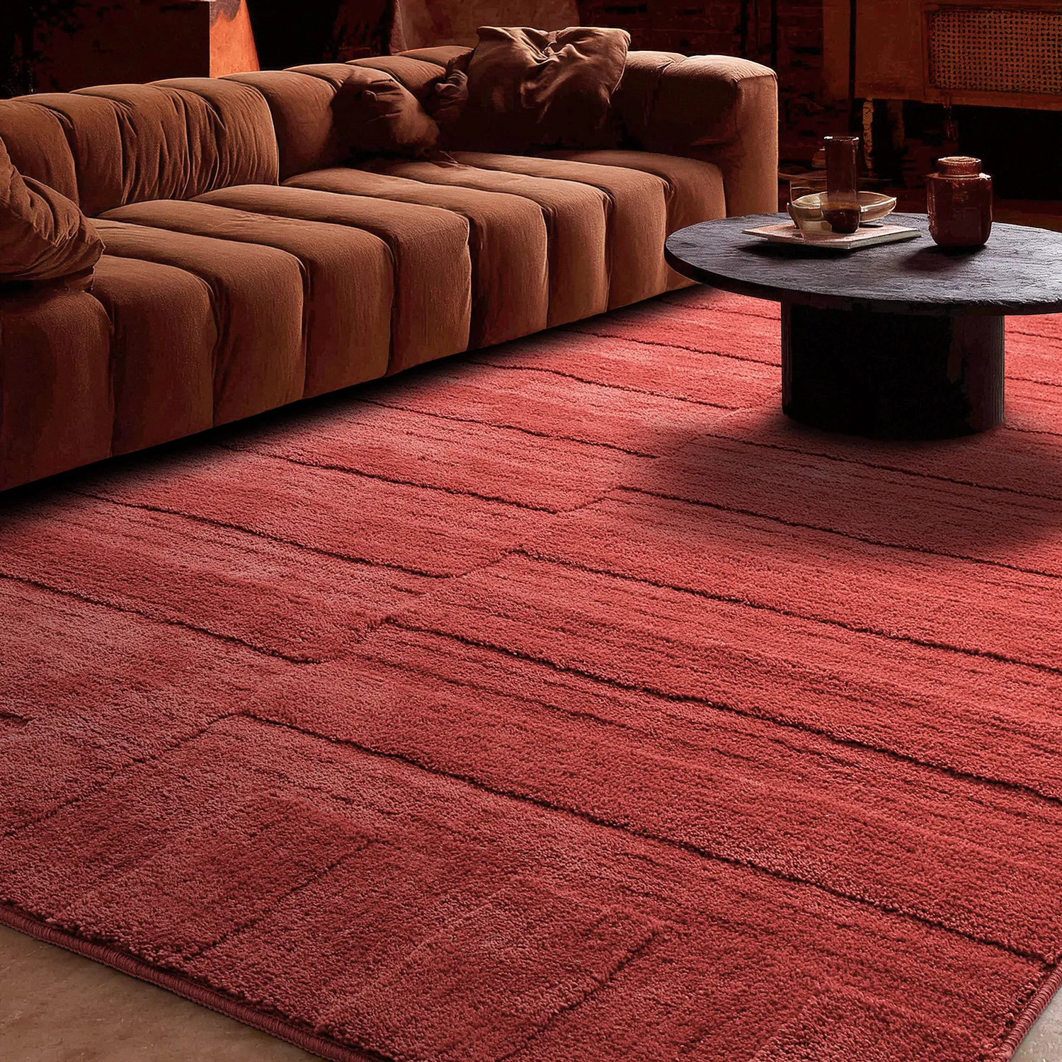 Tapetes felpudos - Paxos (terracota)