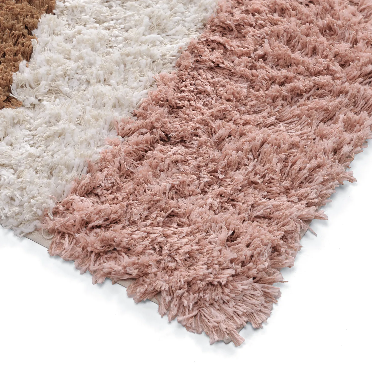 Tapetes felpudos - Perast Natural Cotton Shaggy (multi)