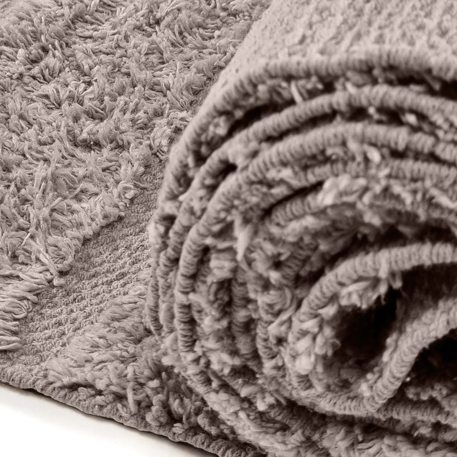 Tapetes felpudos - Rani Natural Cotton Shaggy (taupe)