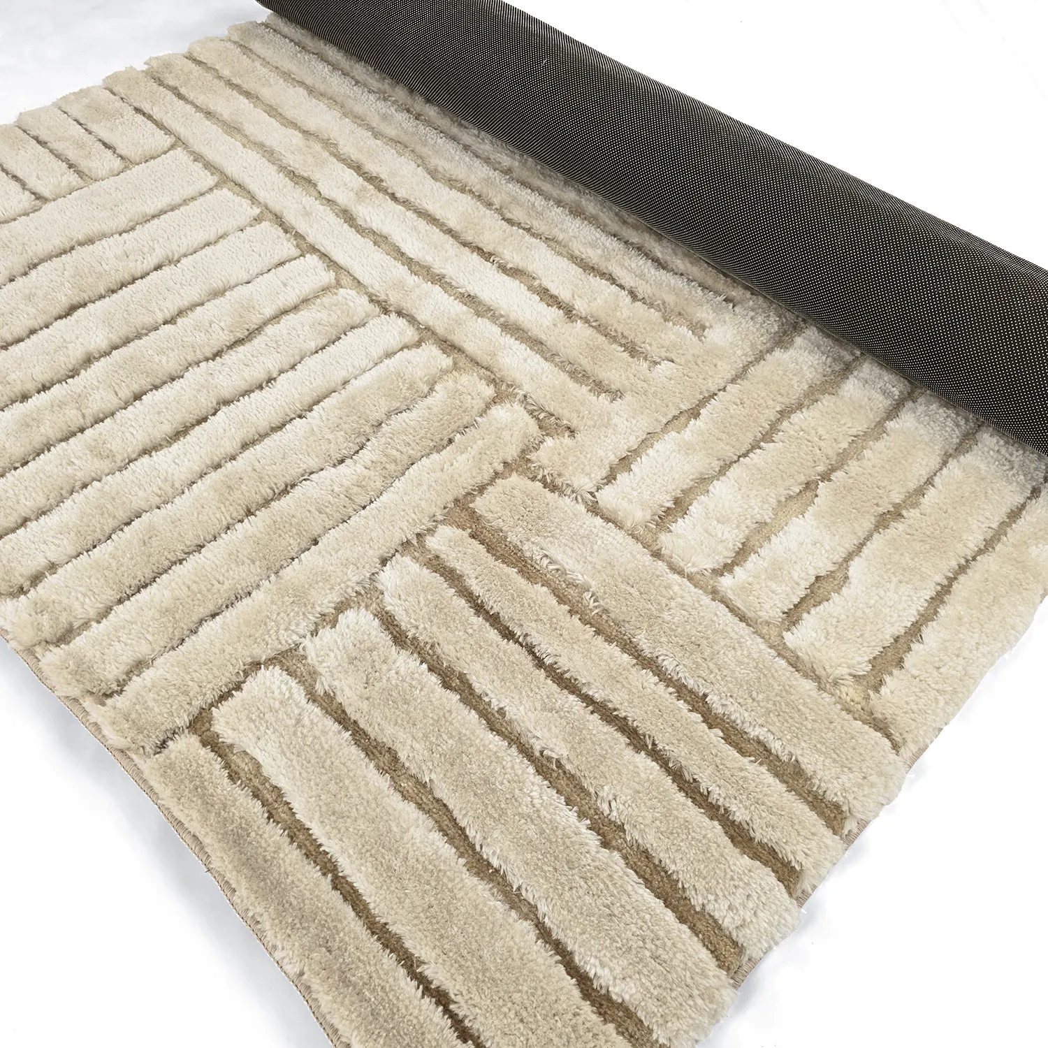 Tapetes felpudos - Tyros (bege/creme)