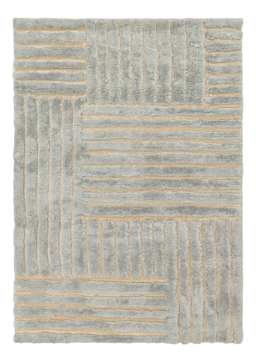 Tapetes felpudos - Tyros (creme/cinza)