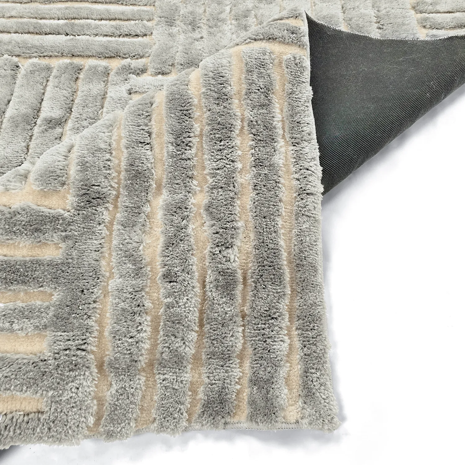 Tapetes felpudos - Tyros (creme/cinza)