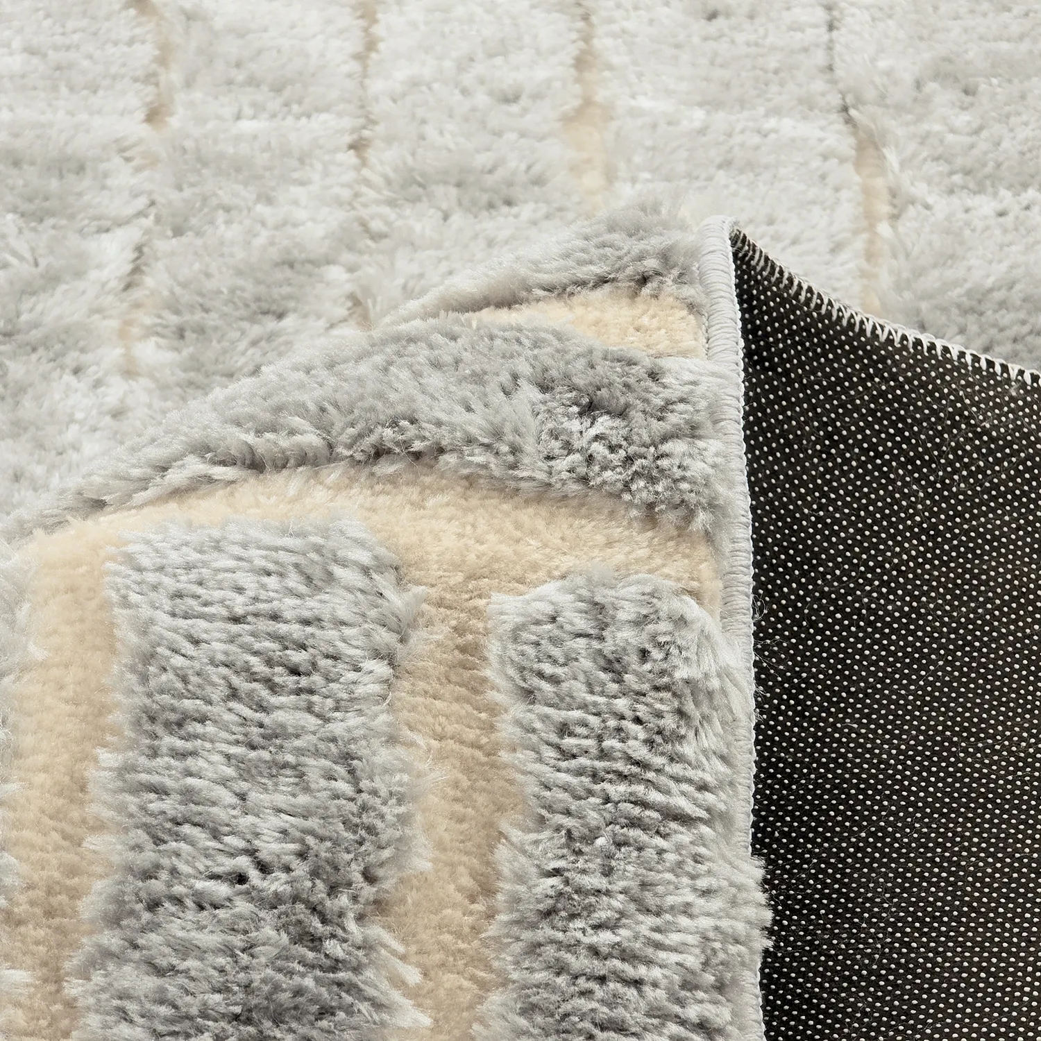 Tapetes felpudos - Tyros (creme/cinza)