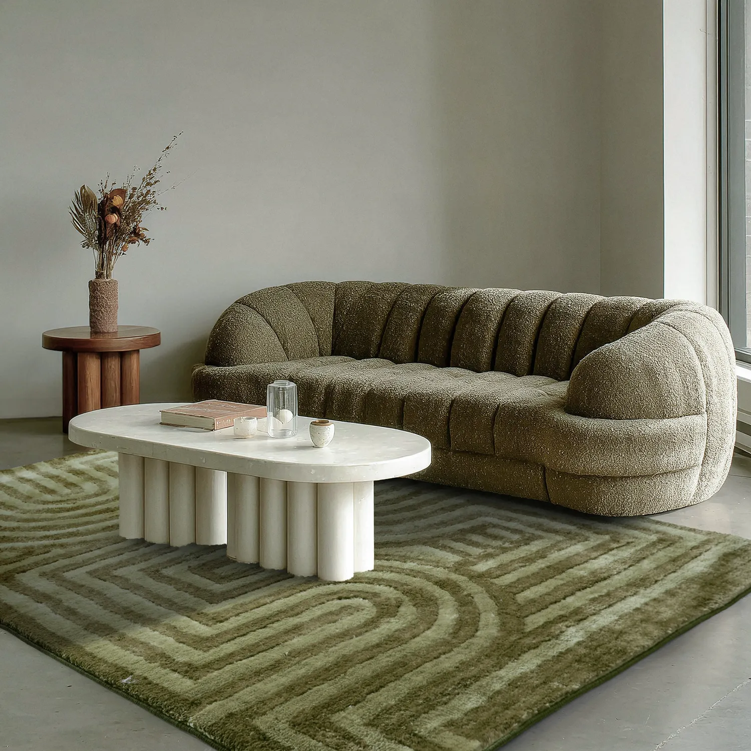 Tapetes felpudos - Volos (verde)