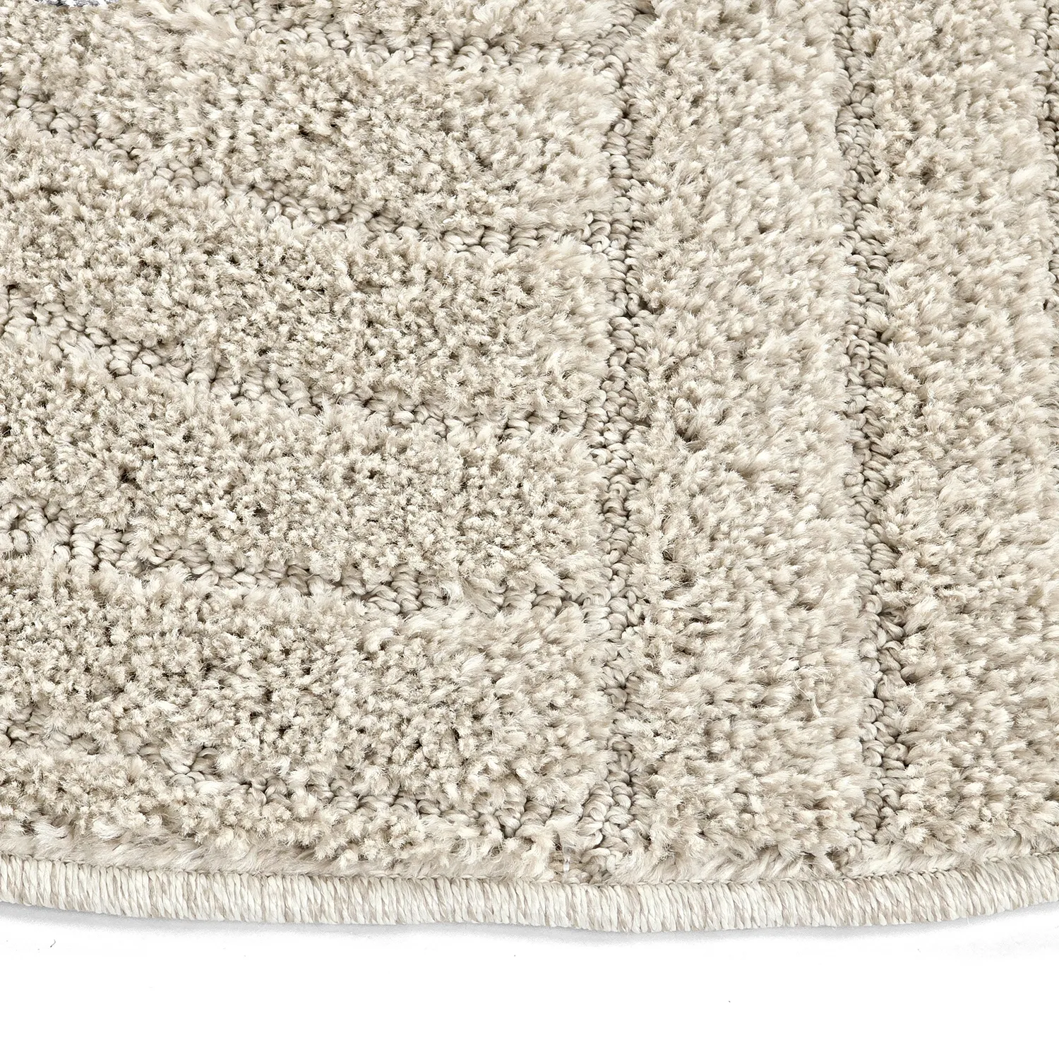 Tapetes redondos - Wendy (bege)