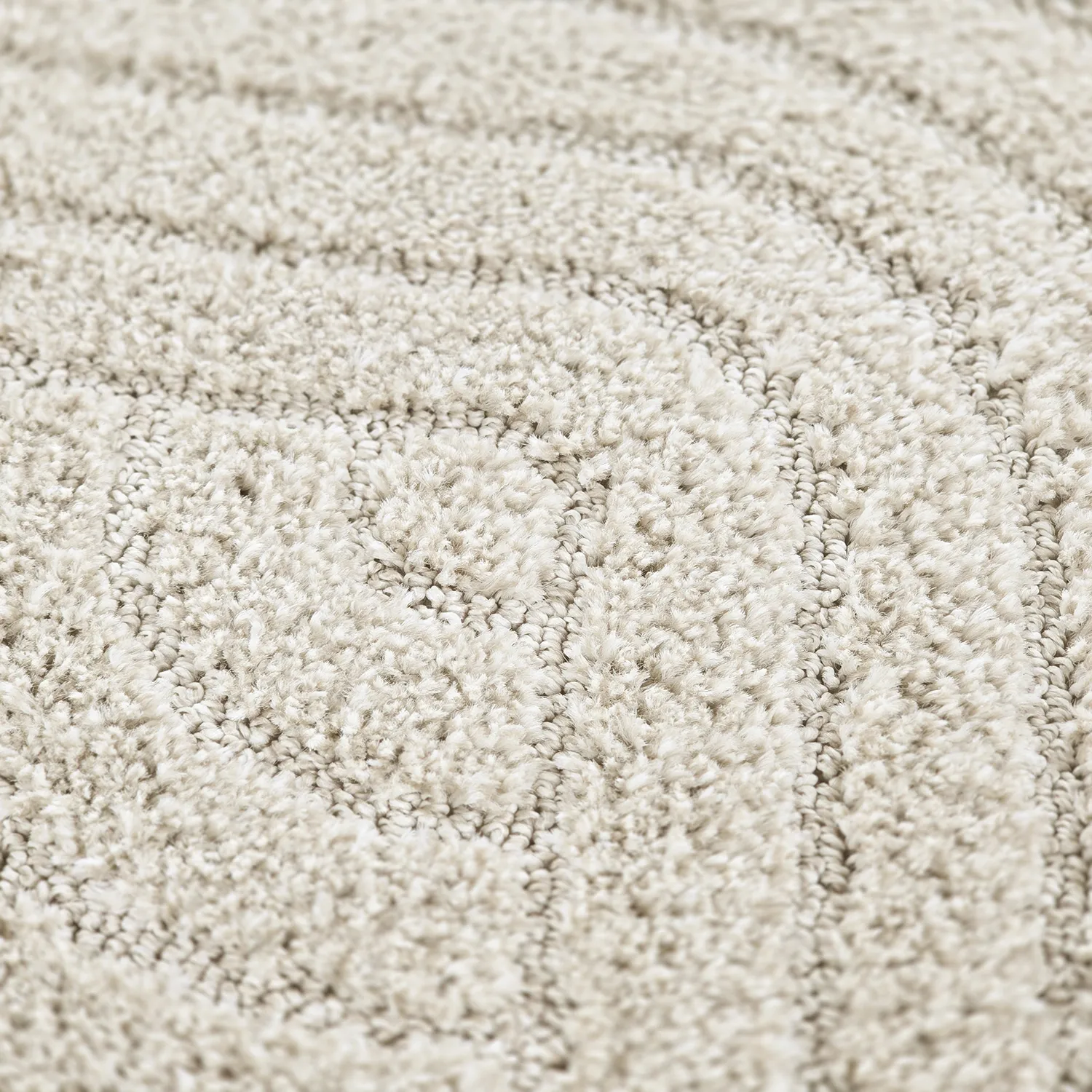 Tapetes redondos - Wendy (bege)