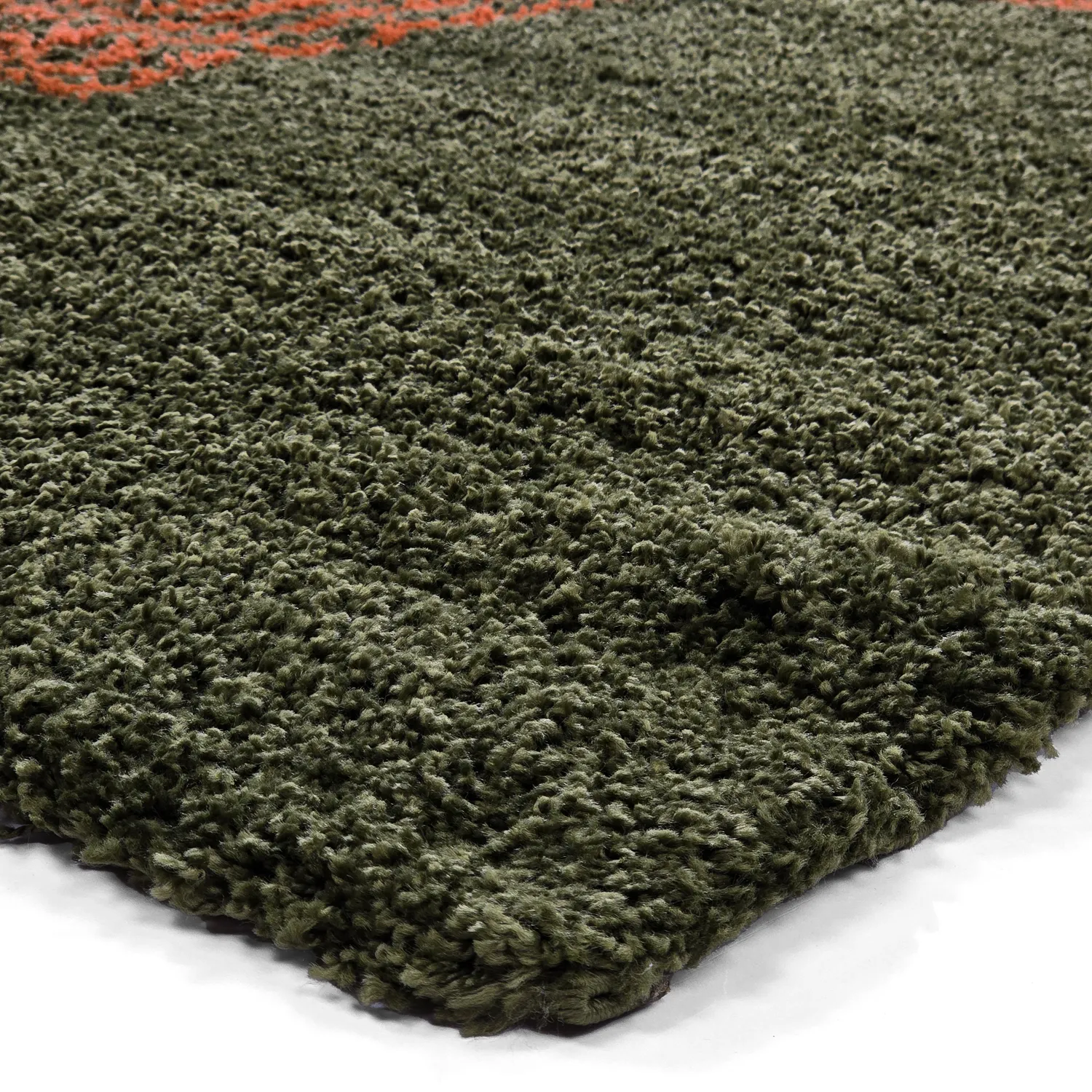 Tapetes felpudos - Zagora (verde/laranja)