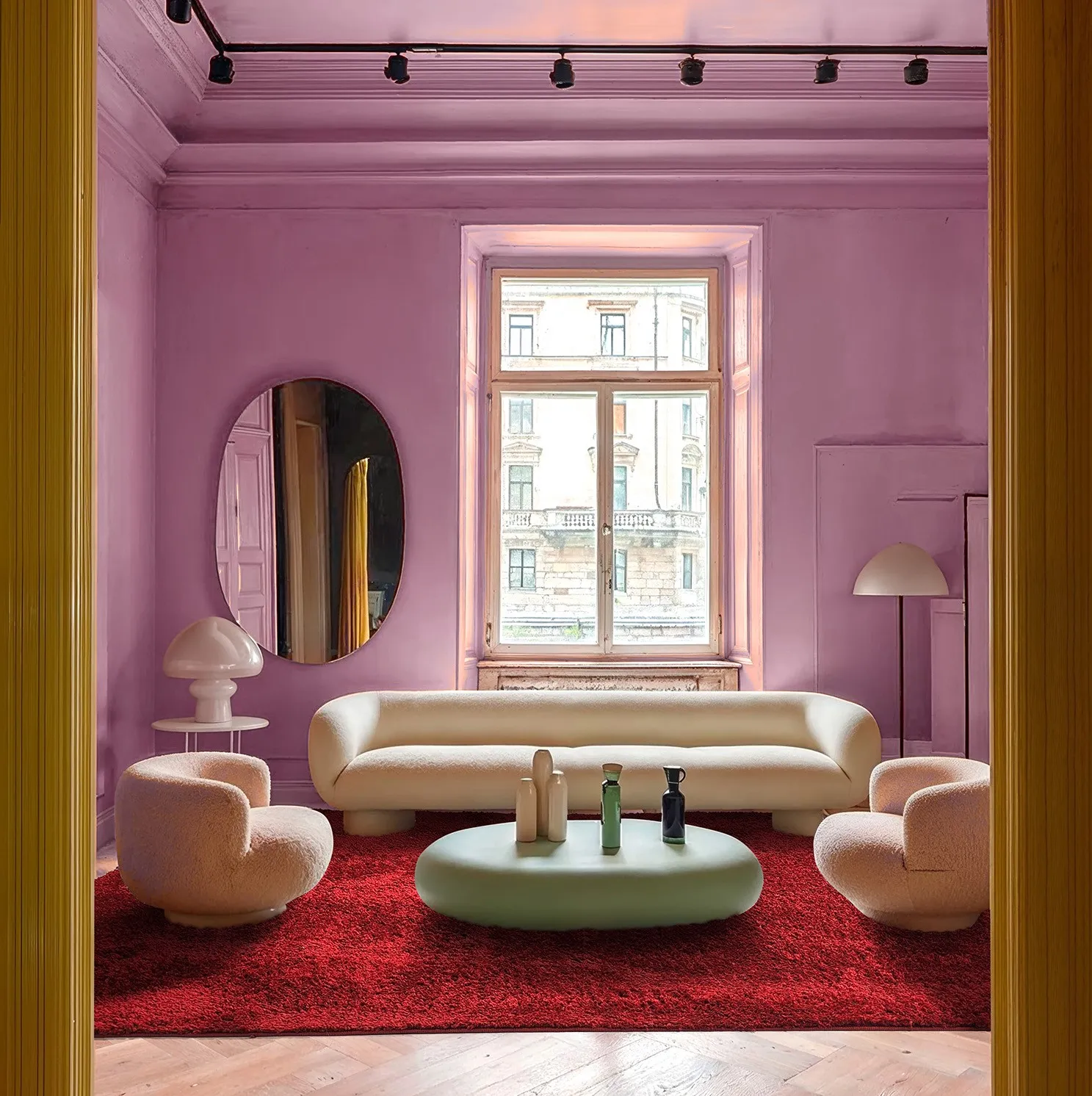 Tapetes felpudos - Zoe (vermelho)