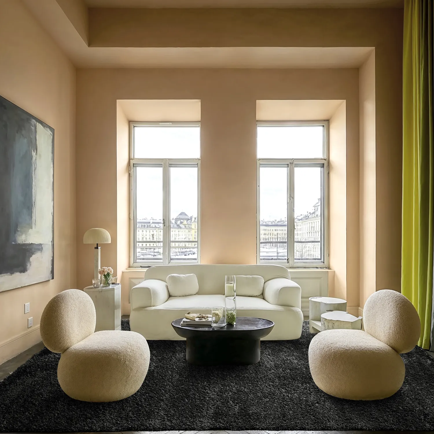 Tapetes felpudos - Zoe (preto)