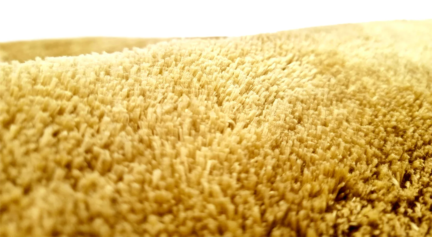 Tapetes redondos - Aranga Super Soft Fur (ocre)