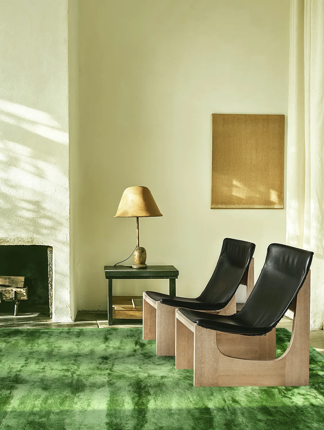 Tapetes felpudos - Aranga Super Soft Fur (verde oliva)