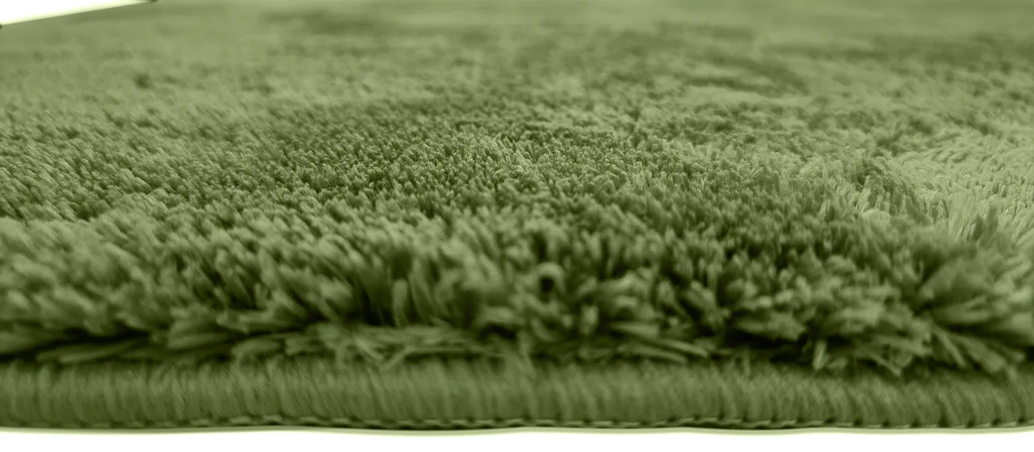 Tapetes felpudos - Aranga Super Soft Fur (verde oliva)